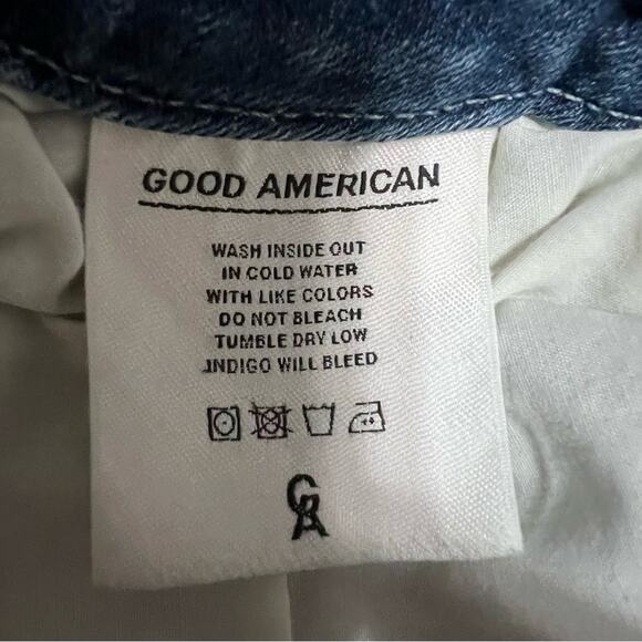Good American Blue GOOD CUTS Size 8 / 29 - Picture 8 of 11